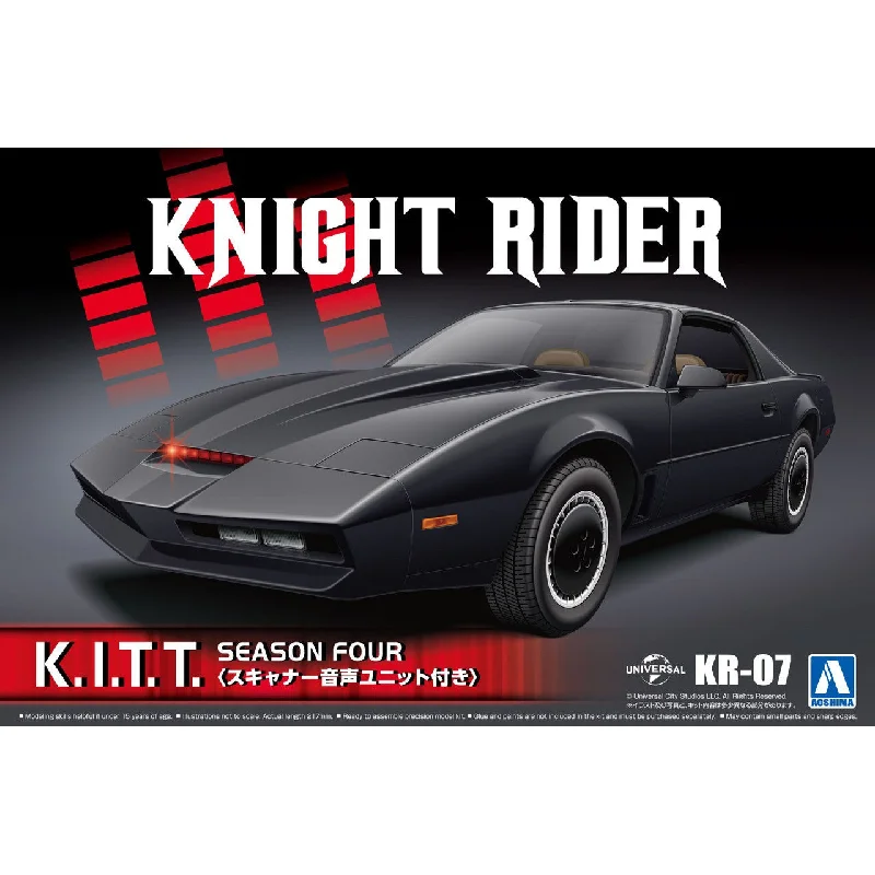 1/24 Knight Rider Knight 2000 K.I.T.T. Season IV Scanner & Sound Unit