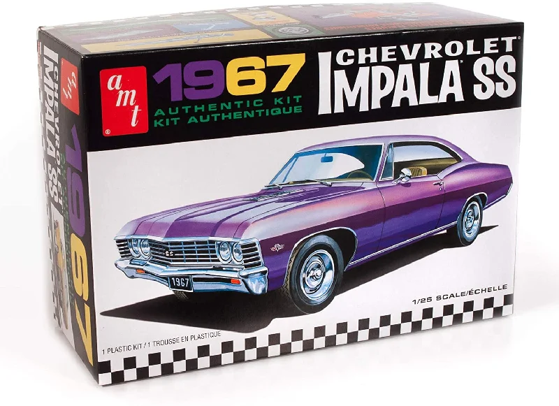 '67 Chevy Impala SS (1/25 Scale) Plastic Vehicle Model Kit