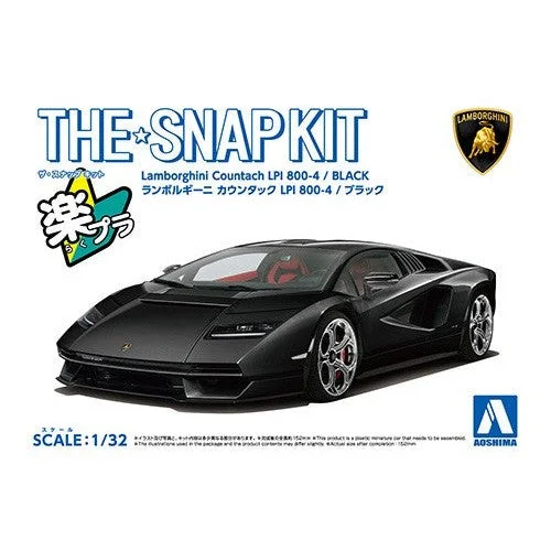 1/32 SNAP Lamborghini Countach LPI 800-4 (Black)