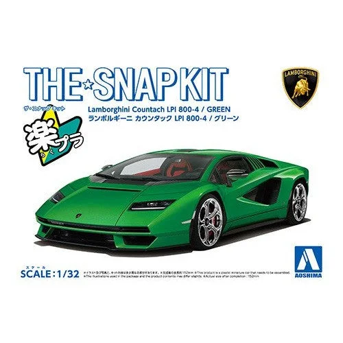 1/32 SNAP Lamborghini Countach LPI 800-4 (Green)