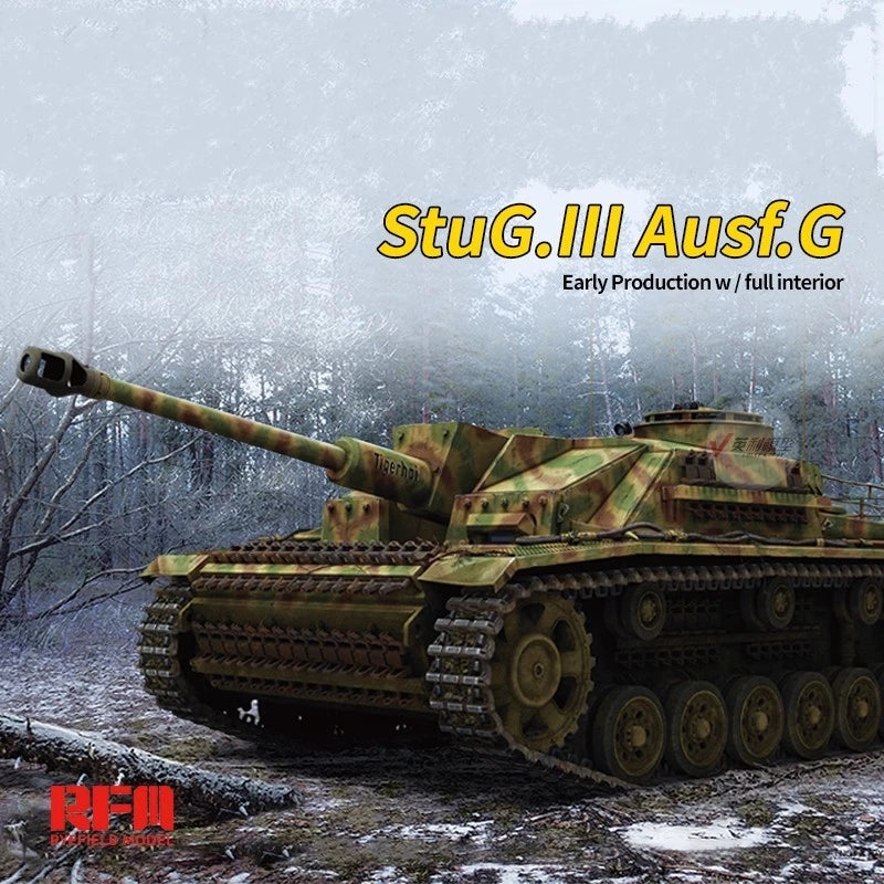 Stug. III Ausf.G Early Production (1/35 Scale) Plastic Military Model Kit