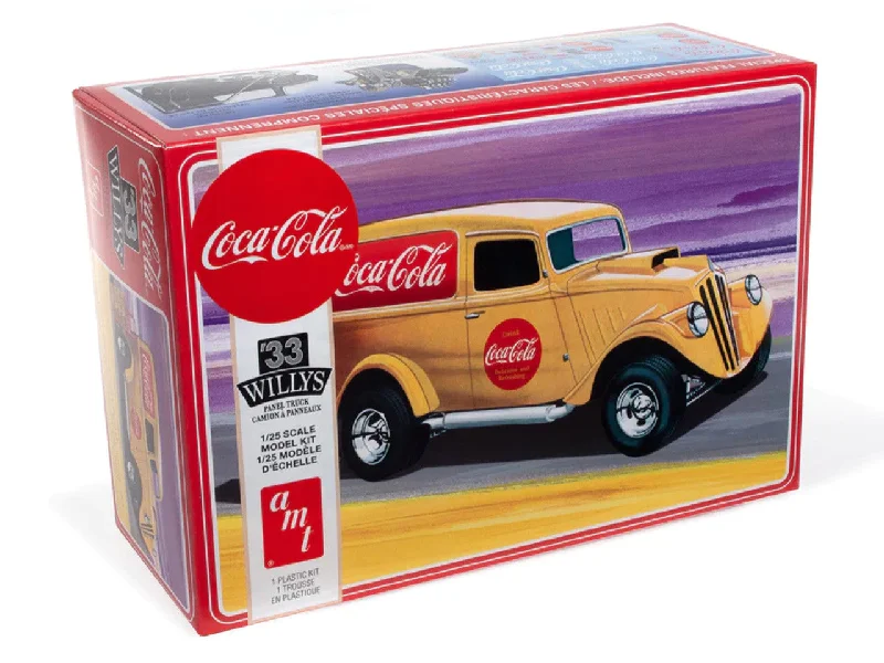 '33 Willys Panel Coke (1/25 Scale) Plastic Vehicle Model Kit