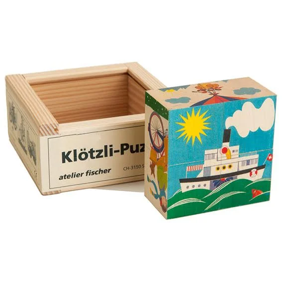 Atelier Fischer 4 Piece Transportation Puzzle