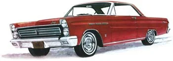 65 Mercury Comet Cyclone Model (1/25 Scale) Vehicle Model Kit