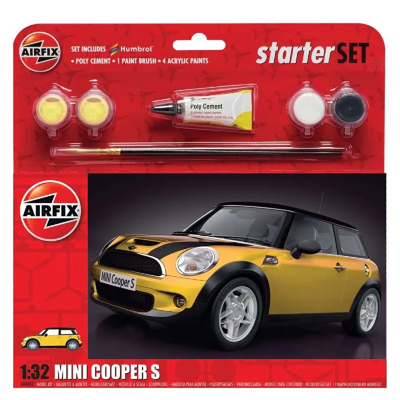 Airfix Starter Set - BMW Mini Cooper S