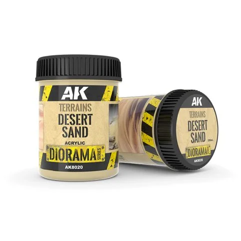 AK Acrylic Terrains Desert Sand 250mL