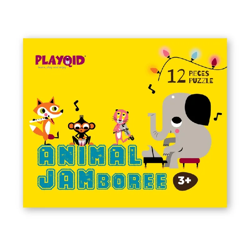 Animal Jamboree Puzzle For Kids