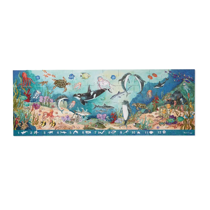 Search & Find Beneath the Waves Floor Puzzle - 48 Pieces