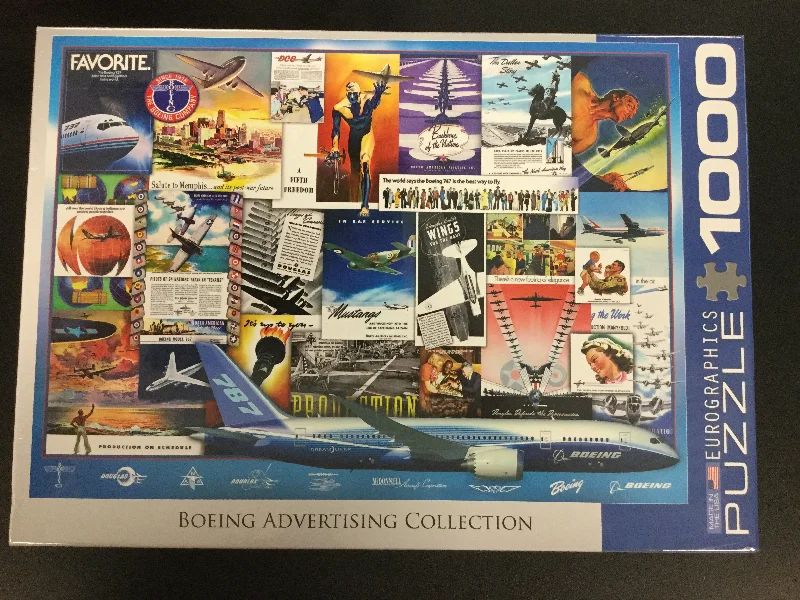 Boeing Advertising Collection Puzzle - 1000 piece