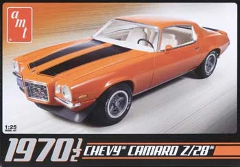 '70 Chevy Camaro Z/28 (1/25 Scale) Plastic Vehicle Model Kit