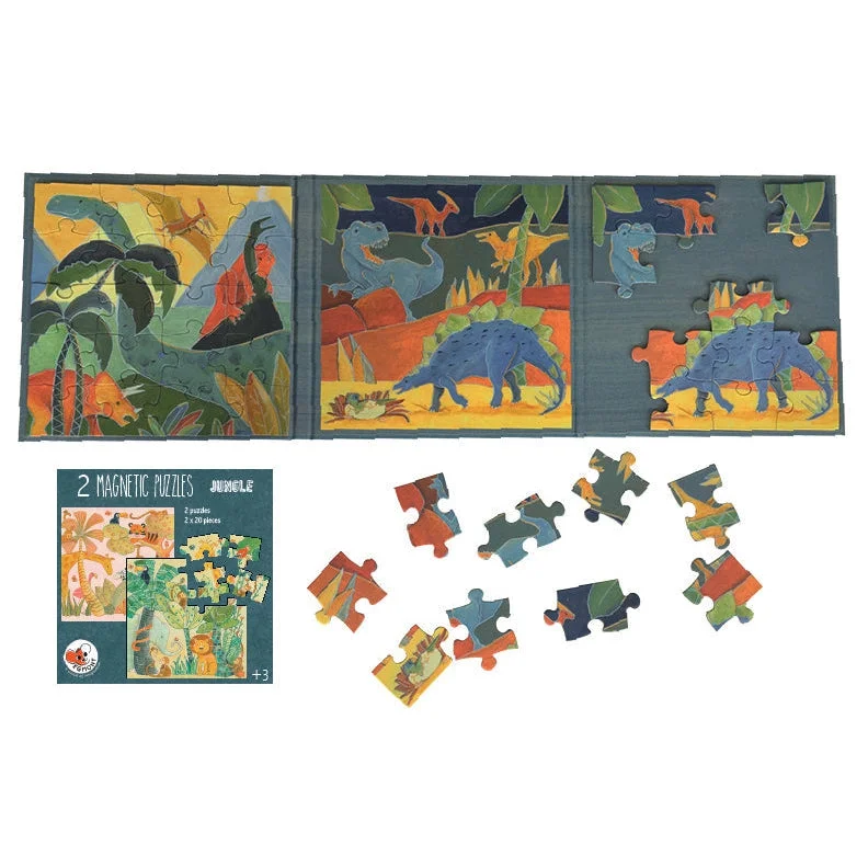 Magnetic Puzzle - Dino