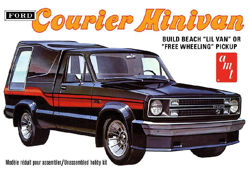 Ford Courier Minivan (1/25 Scale) Plastic Vehicle Model Kit