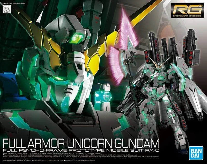 GUNDAM RG 1/144 FULL ARMOR UNICORN GUNDAM