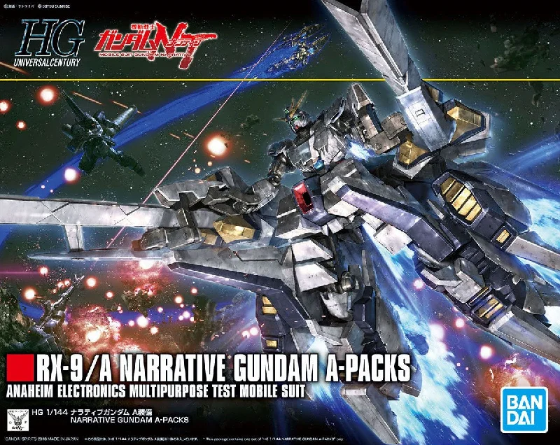 HGUC RX-9/A Narritive Gundam (A-Packs) (1/144th Scale) Plastic Gundam Model Kit