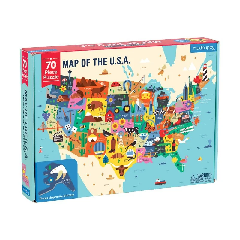 USA MAP 70PC PUZZLE