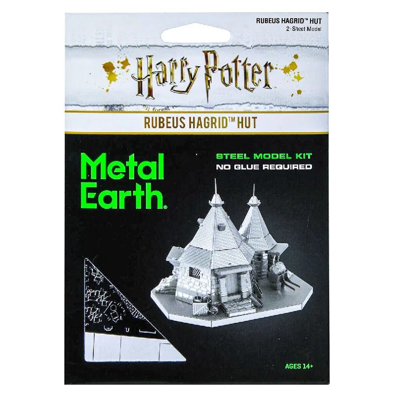 Metal Earth Harry Potter Rubeus Hagrid Hut Steel Model Kit