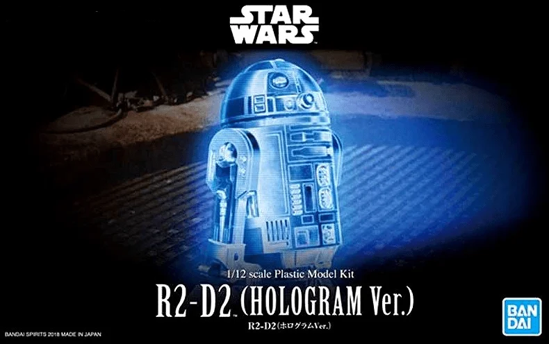 Model Kit - STAR WARS 1/12 R2-D2 (HOLOGRAM VER.)