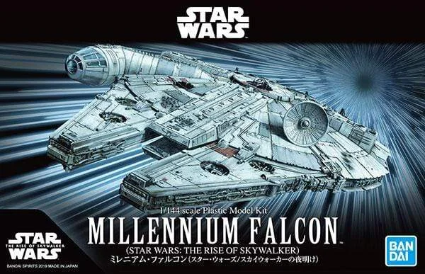 Model Kit- STAR WARS 1/144 MILLENNIUM FALCON (STAR WARS: THE RISE OF SKYWALKER)