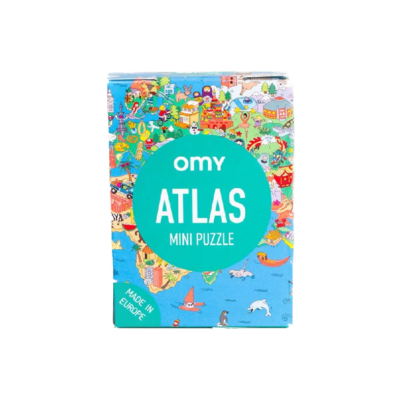 Omy 54 Piece Mini Atlas Puzzle