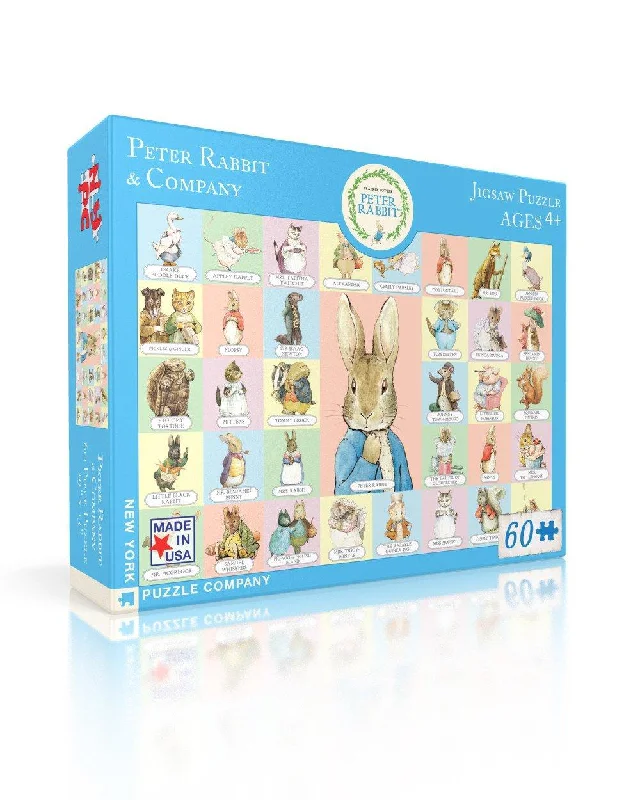 Peter Rabbit & Company 60pc Puzzle