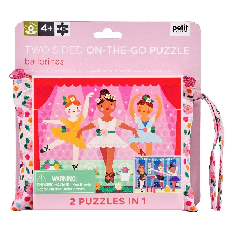 Two Sided Ballerina On-The-Go Puzzle