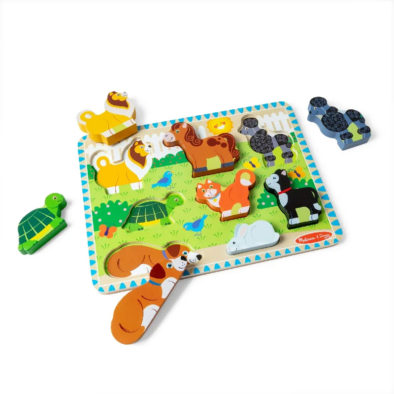 Pets Chunky Puzzle - 8 Pieces