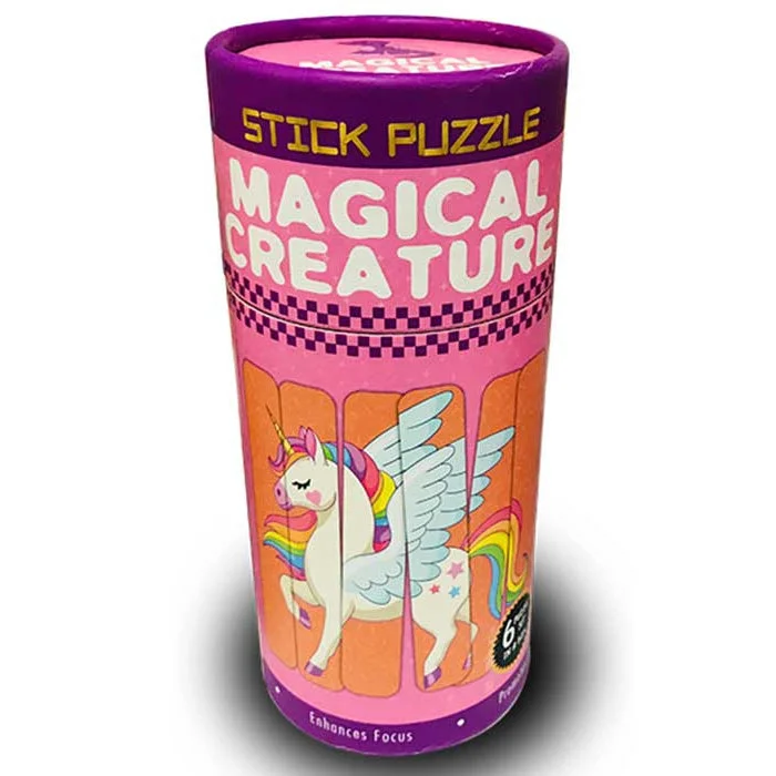 Games and Puzzles - Magical Creatures Stick Puzzle