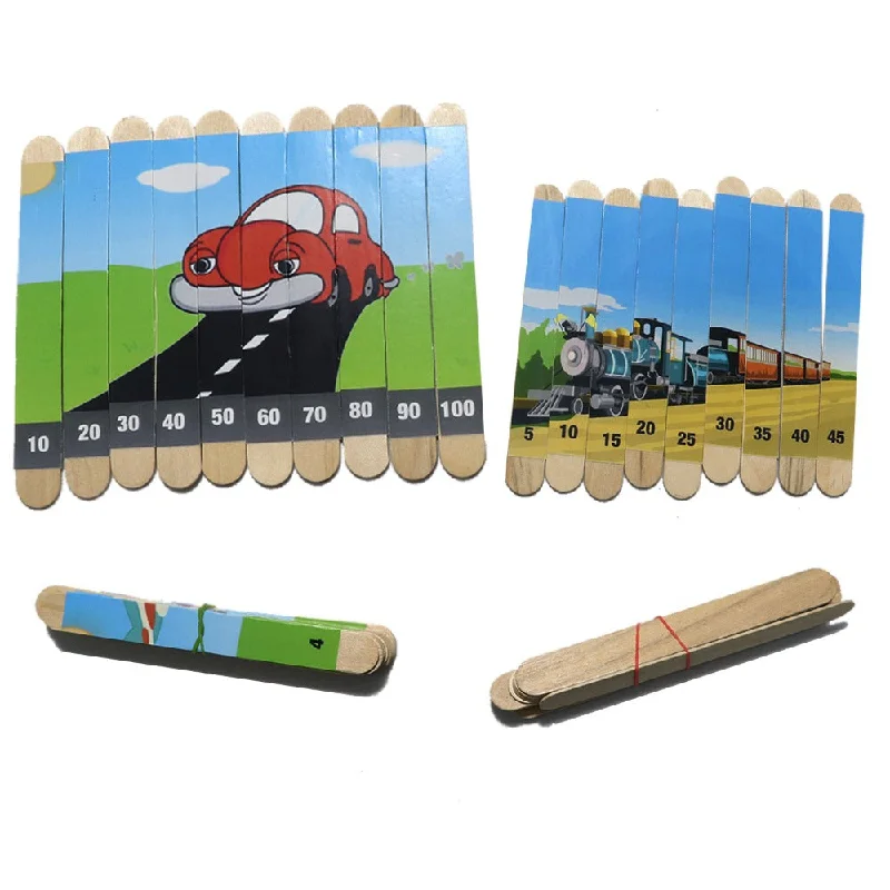 Popsicle Puzzles 4 In 1 For Kids