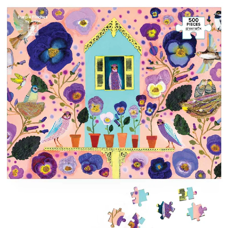 Purple Finches Puzzle