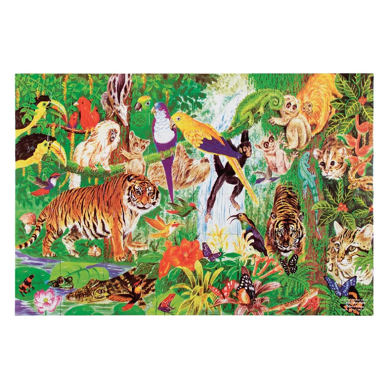 Rainforest Floor Puzzle - 48 Pieces