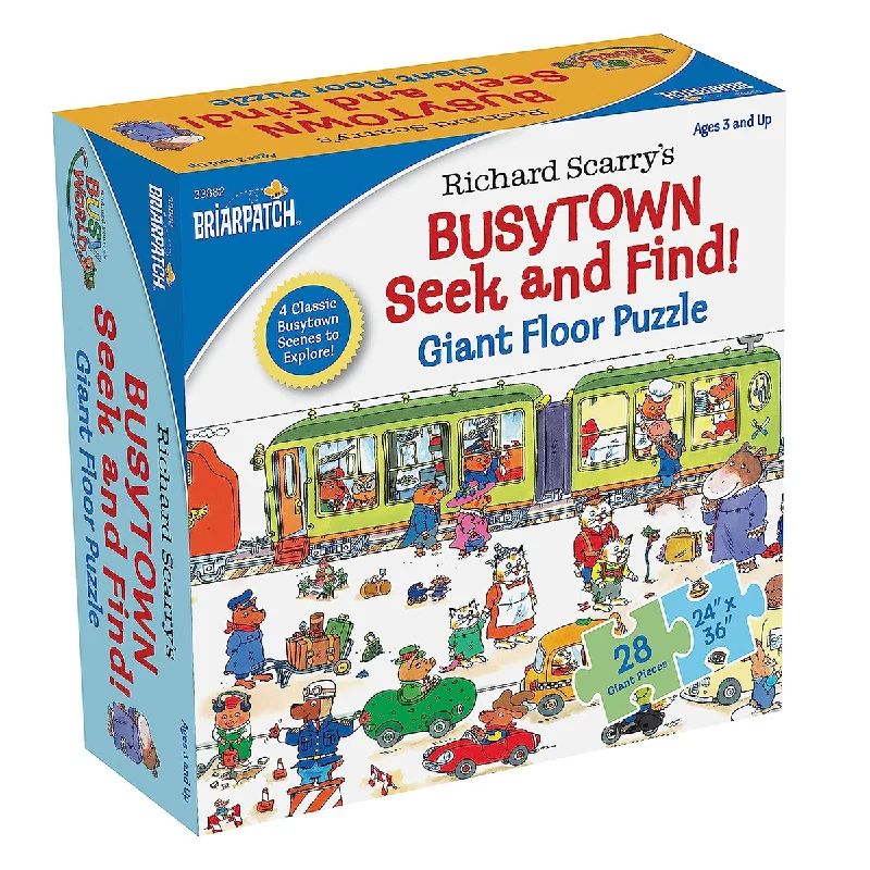 Richard Scarry Busytown Seek and Find Giant Floor Puzzle