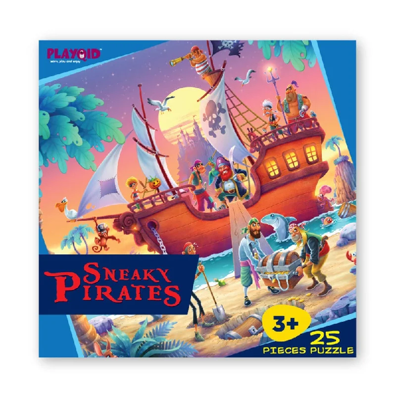 Sneaky Pirates Puzzle For Kids