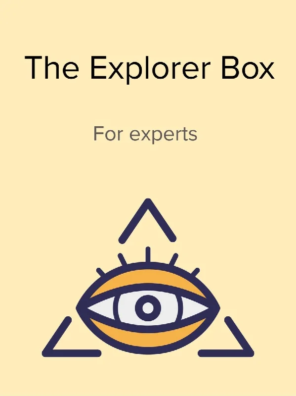 The Explorer Subscription Puzzle Box For Experts - Difficult Puzzles For Adults