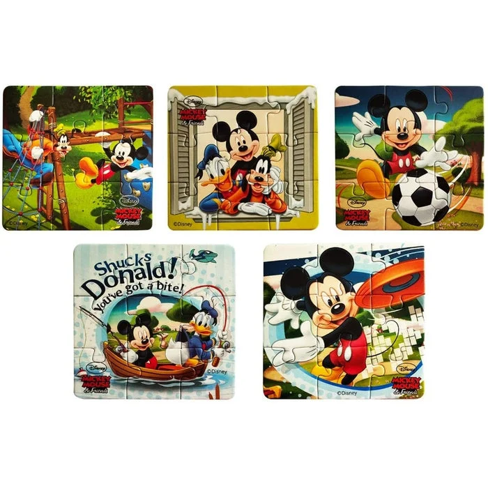 Mickey Mouse 5-in-1 Puzzle Game