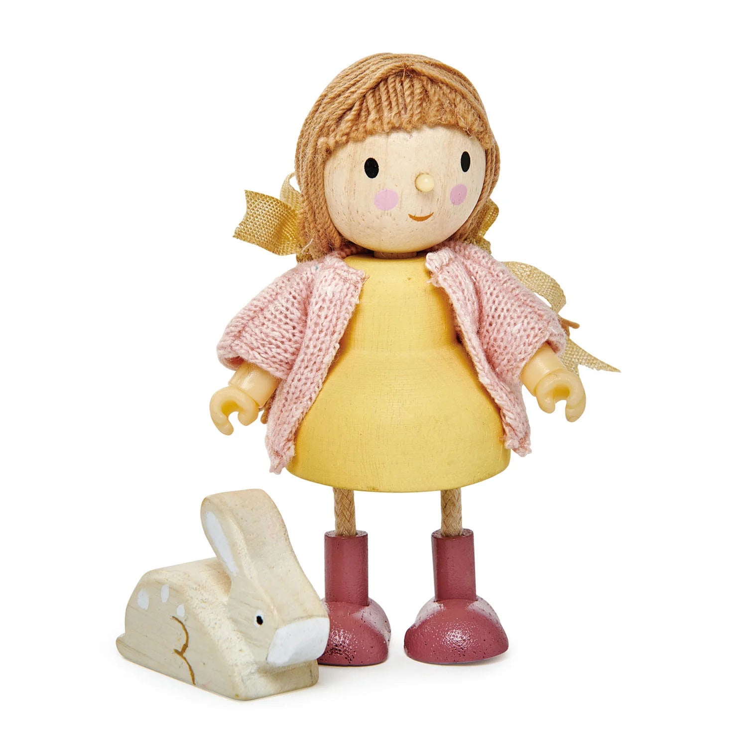 Amy and Her Rabbit Doll Figure Set