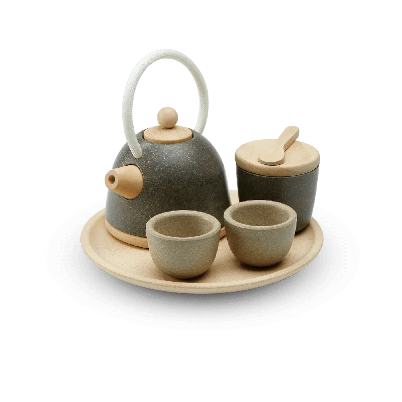 Classic Tea Set Wooden Pretend Play Set