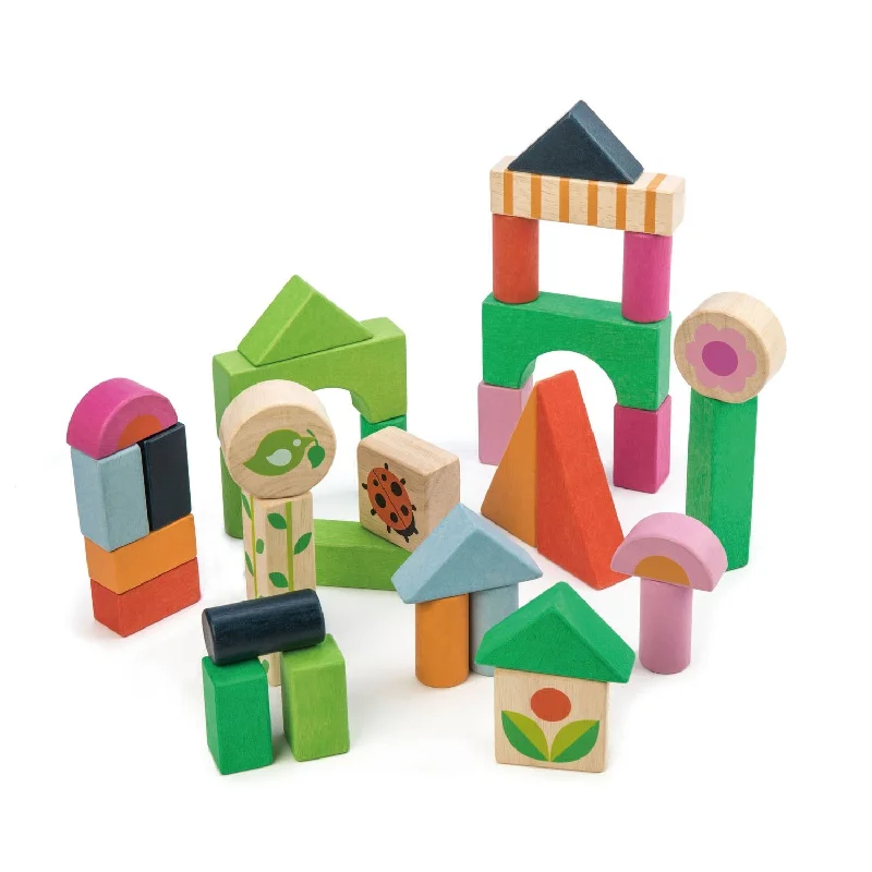 Courtyard Wooden Blocks Set