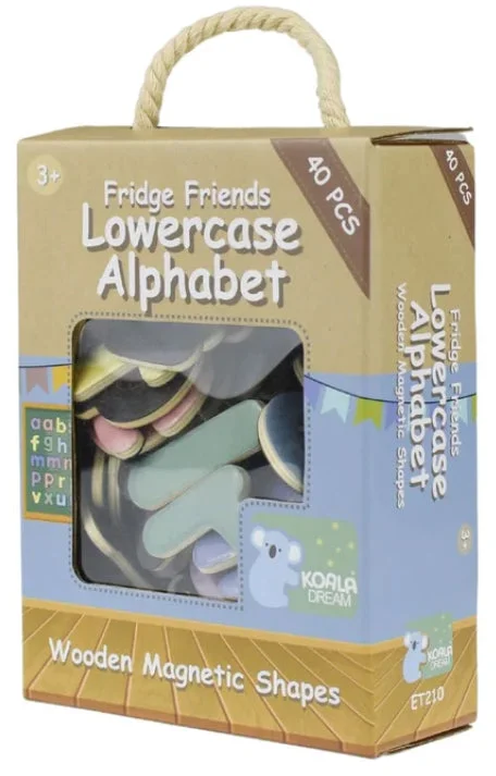 FRIDGE FRIENDS MAGNETIC LOWERCASE ALPHAB