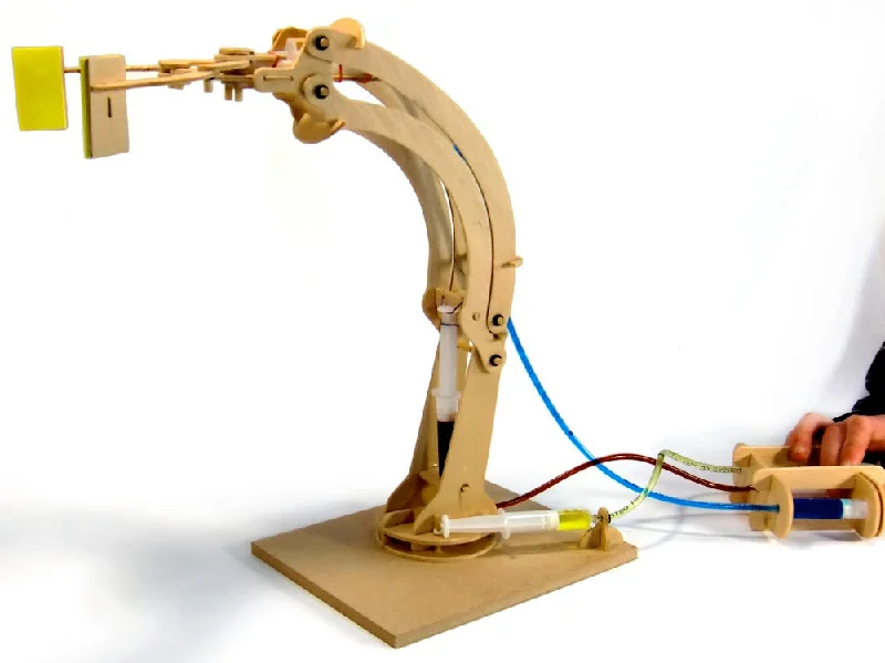 Hydraulic Robotic Arm Wooden Kit