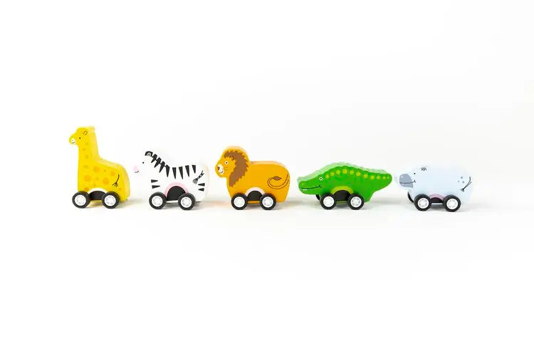 Safari Creatures Pull Back Toys