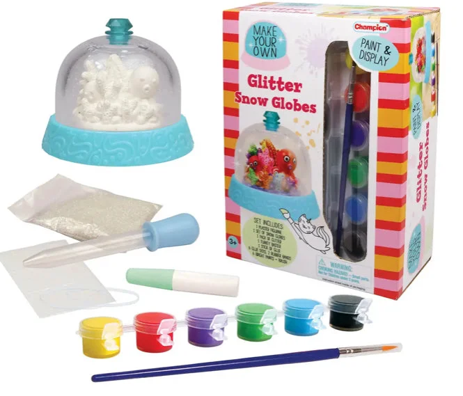 MAKE YOUR OWN GLITTER SNOW GLOBE SEA