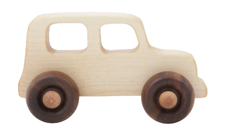 Off Road Vehicle Natural Colored Wood Toy Car By Wooden Story