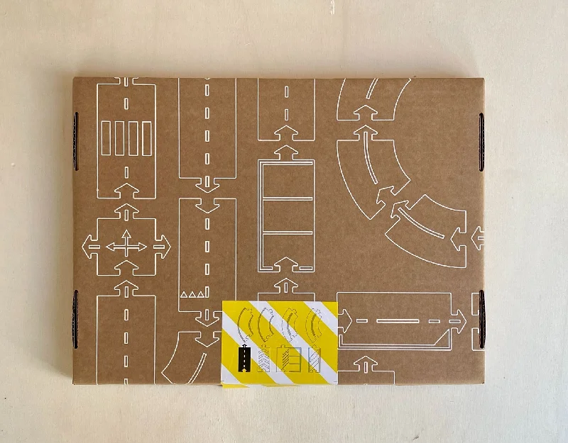 Road To Recovery 8 Piece Cardboard Roadway Set