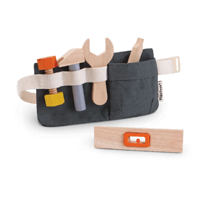 Tool Belt Wooden Pretend Play Set