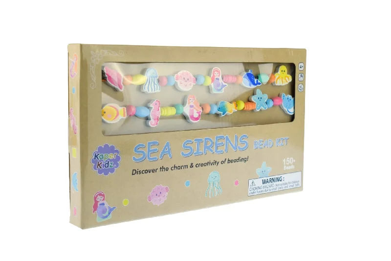 WOOD BEAD KIT SEA SIRENS