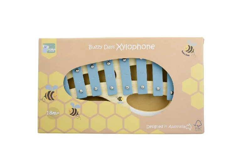 WOODEN BUZZY DAYS BEE XYLOPHONE