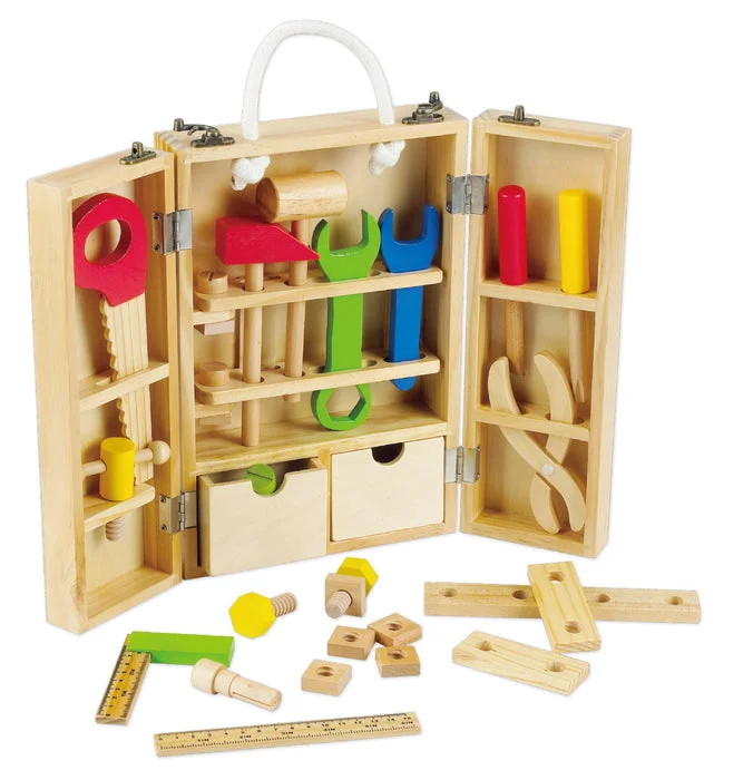 Wooden Carpenters Tool Set