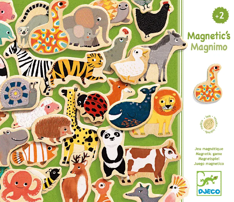 Wooden Magnetics Magnimo | DJECO