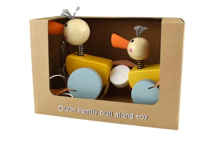 WOODEN PULL ALONG DUCKS