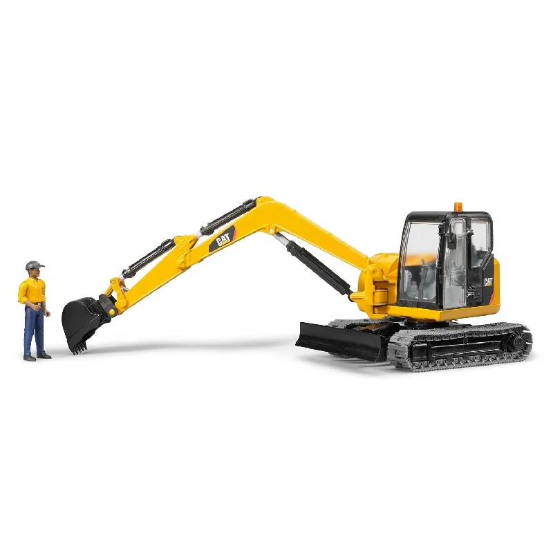 Bruder CATERPILLAR Mini Excavator with Worker